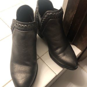 Metallic Ankle Boots